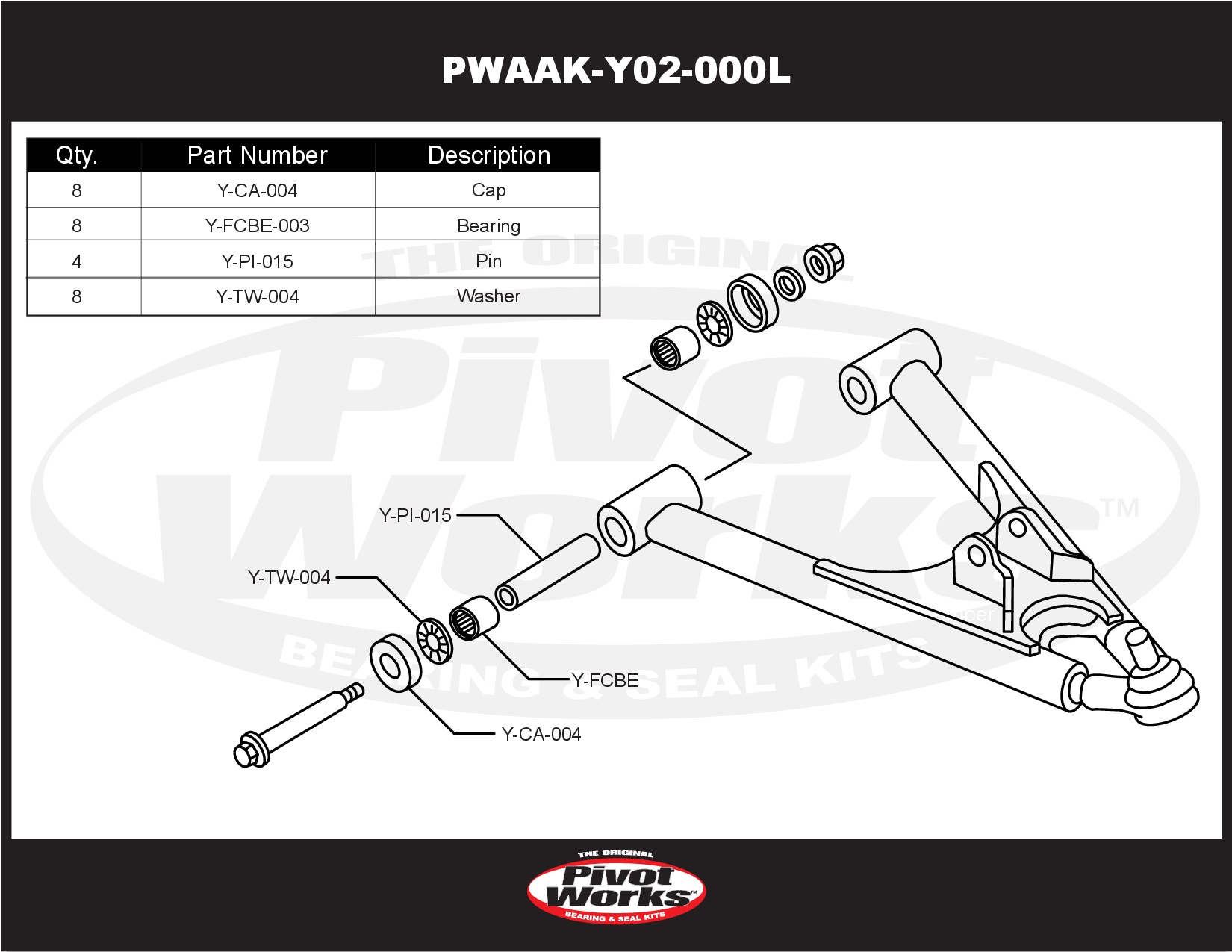 Pivot Works Rep.Satz (PWAAK-Y02-000L) – Bild 2